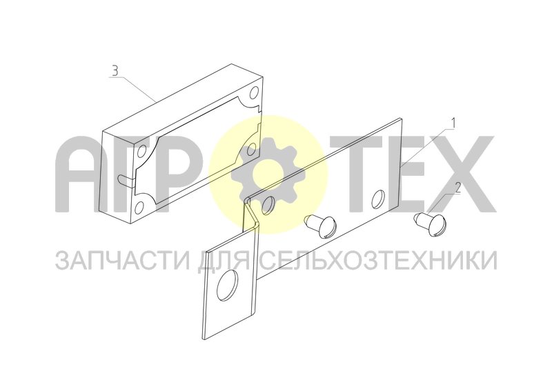 Чертеж Блок диодов (РСМ-10.10.20.030А)